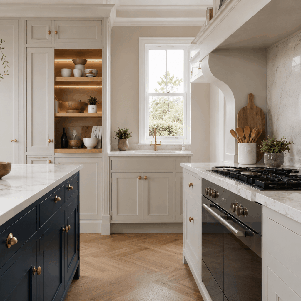 Brann New Homes kitchen decorating and internal carpentry image in Crowborough, East Sussex
