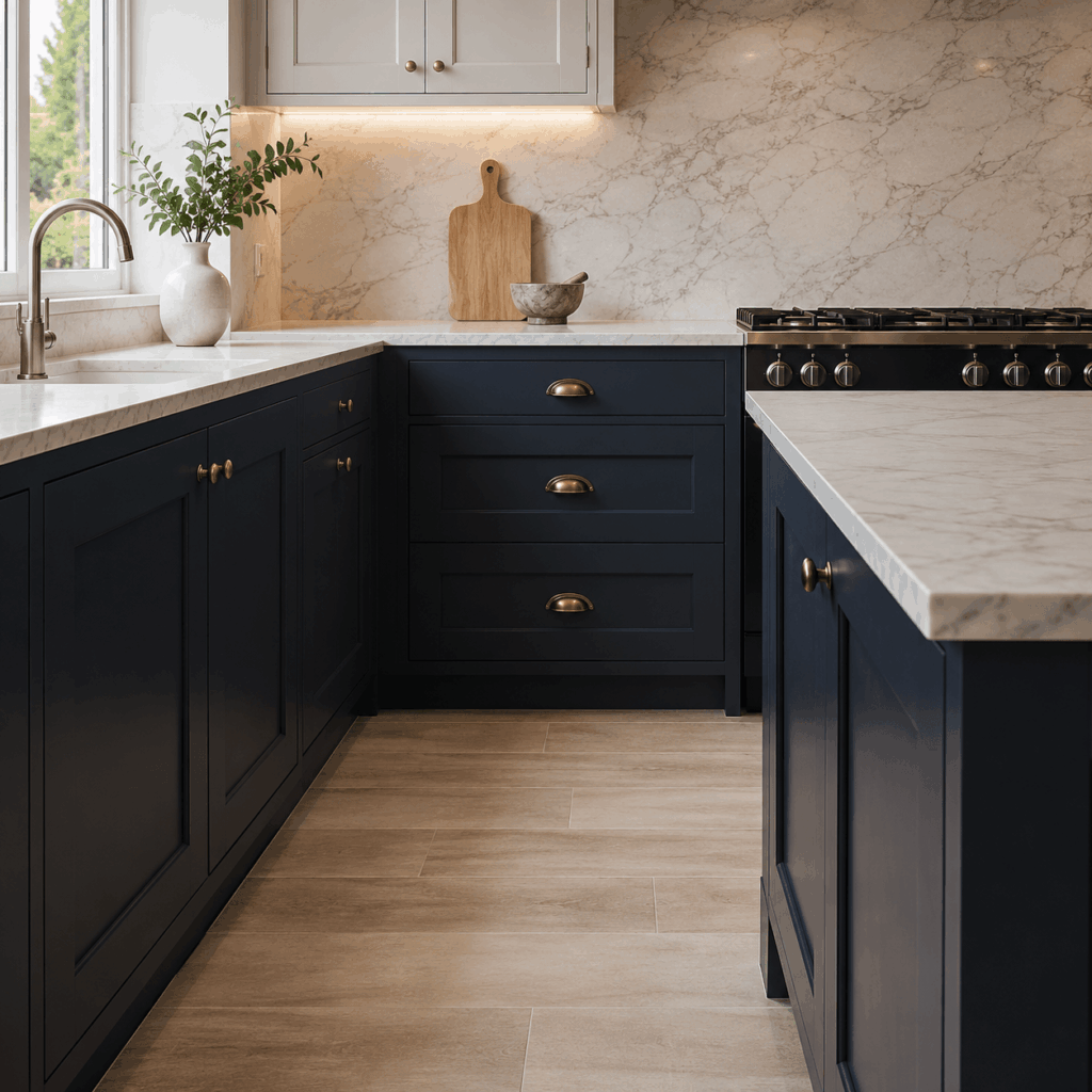 Brann New Homes kitchen flooring, tiling and splashbacks image in Crowborough, East Sussex