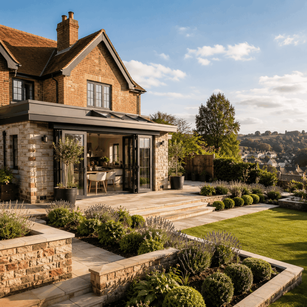 Brann New Homes main builders services image showing premium home in East Sussex and Kent