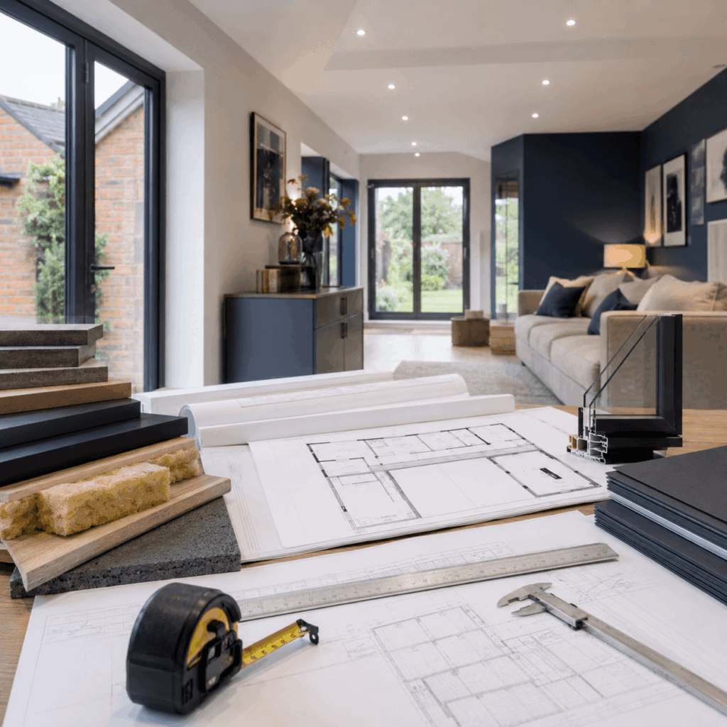 Detached garage planning and building regs by Brann New Homes builders in Crowborough, East Sussex