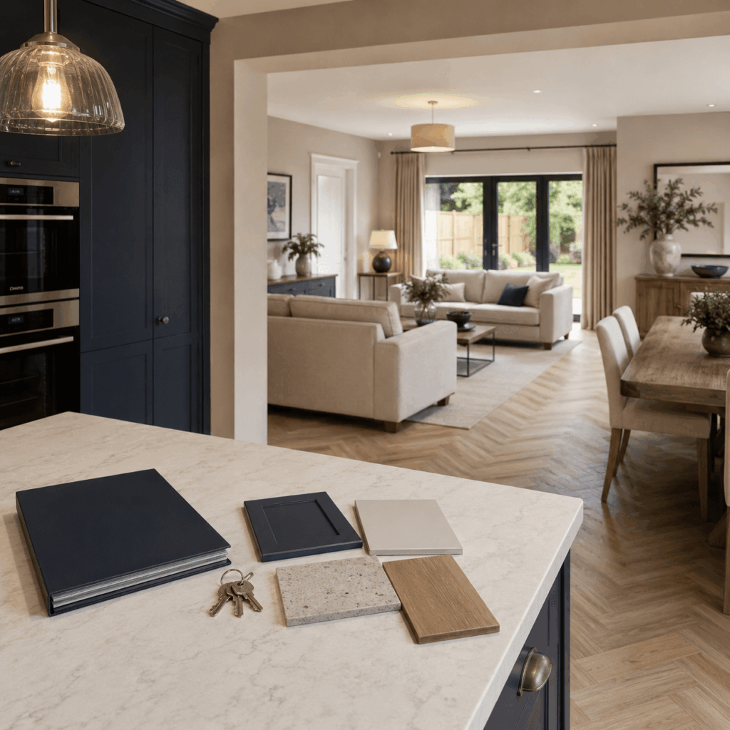 Full house renovation flooring and handover by Brann New Homes builders in Crowborough, East Sussex