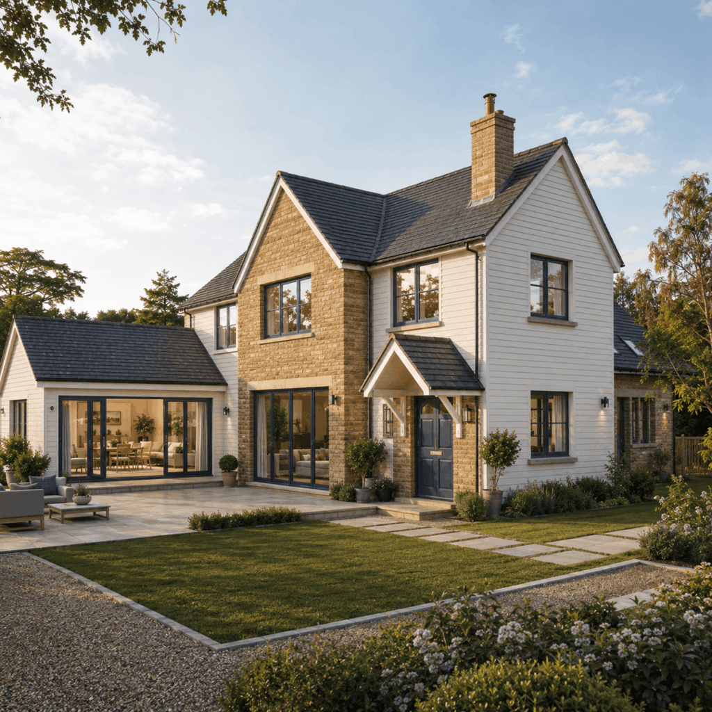 Full house renovation process by Brann New Homes builders in Crowborough, East Sussex