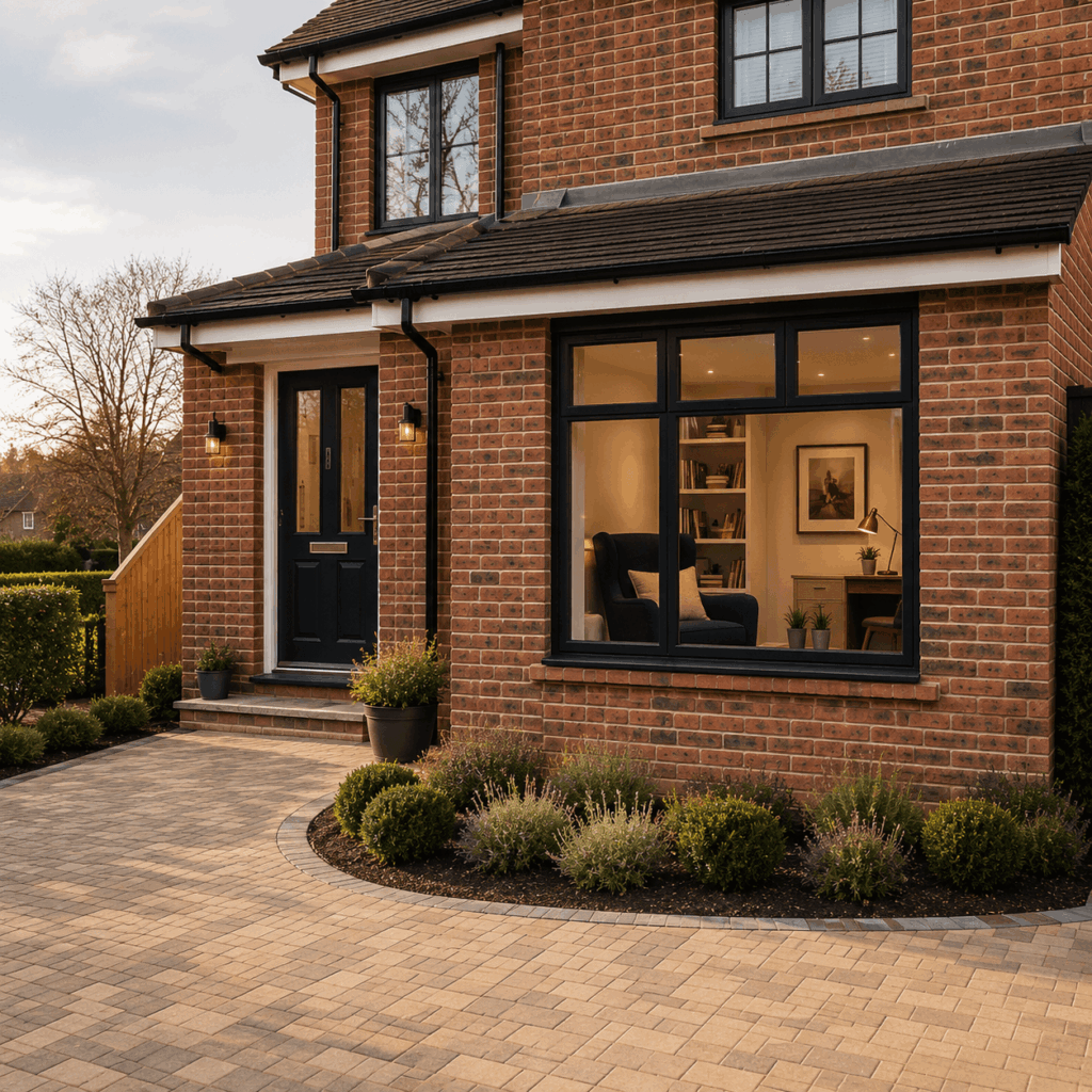 Integral garage conversion process by Brann New Homes builders in Crowborough, East Sussex