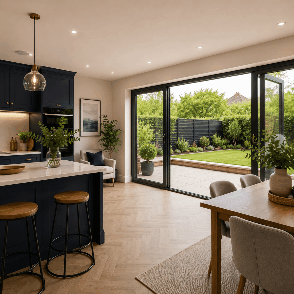 Kitchen Patio Crowborough | Brann New Homes