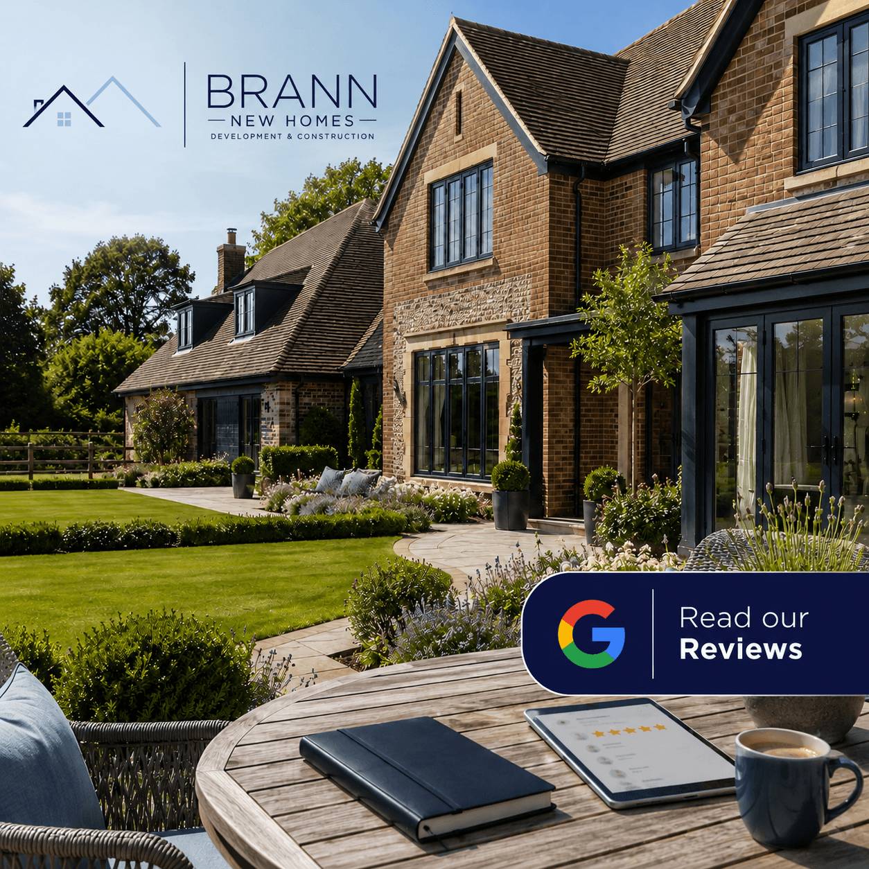 Google reviews image for Brann New Homes, builders in Crowborough, East Sussex and Kent